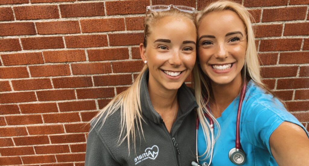 Nicole and Natalie Pilewski